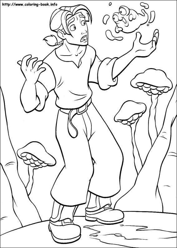 Treasure Planet coloring picture